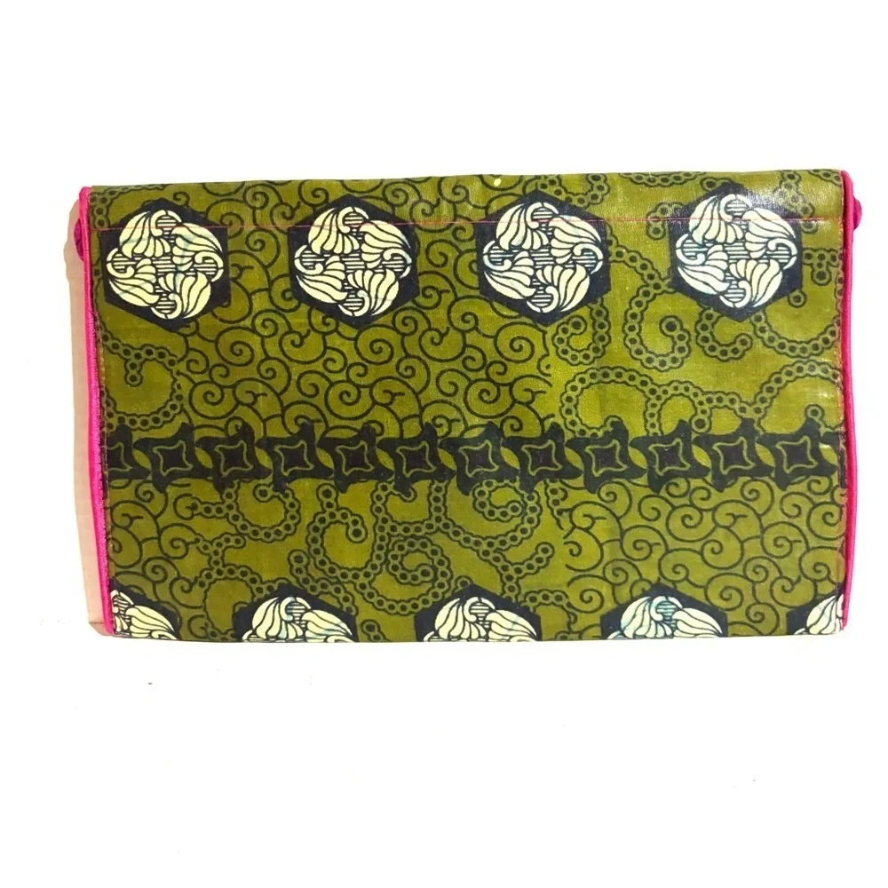 Handmade Ankara African print shoulder/ clutch bag